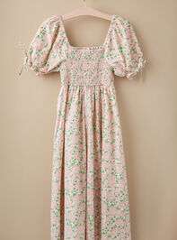 Tilly Floral Mama Dress Detail 3 - TULLABEE