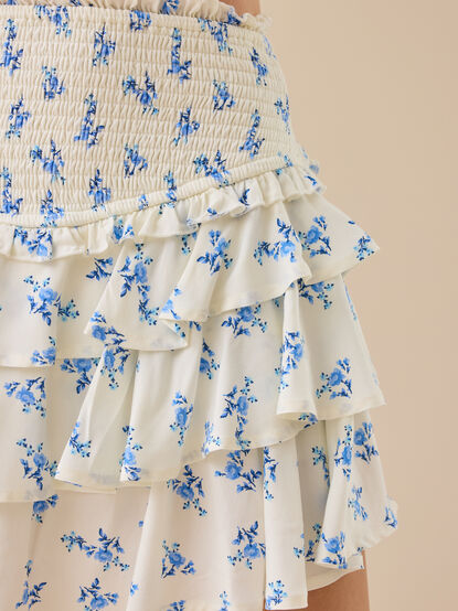 Andersyn Floral Mini Skort - TULLABEE