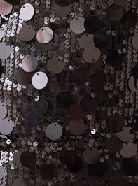 Charlotte Sequin Mini Dress Detail 6 - TULLABEE