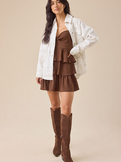 Suzie Camo Jacket - TULLABEE