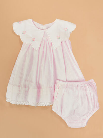 Sofia Scallop Dress - TULLABEE