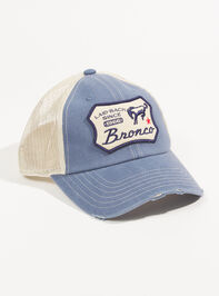 Bronco Patch Trucker Hat Detail 2 - TULLABEE