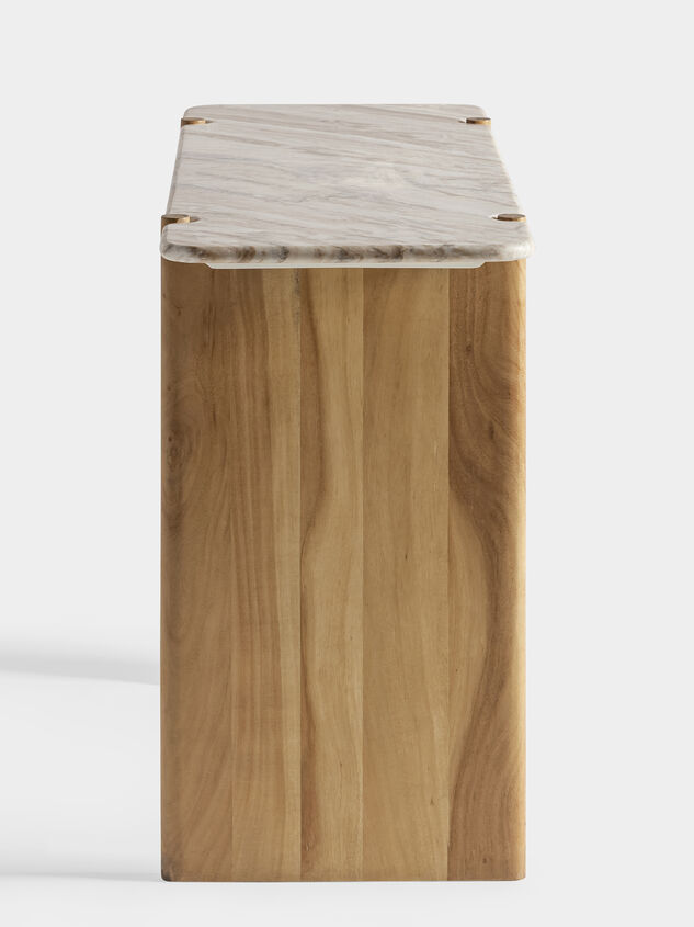 Moss Wood Console/Desk Detail 5 - TULLABEE