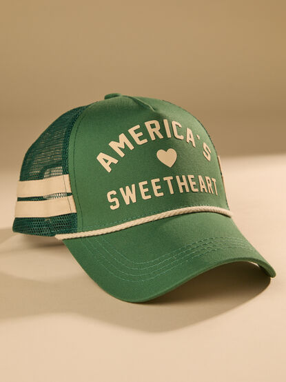 America's Sweetheart Trucker Hat - TULLABEE