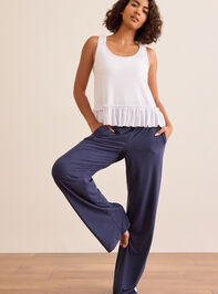 Cascade Ruffle Tank Detail 3 - TULLABEE