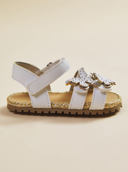 Sally Butterfly Toddler Sandal - TULLABEE