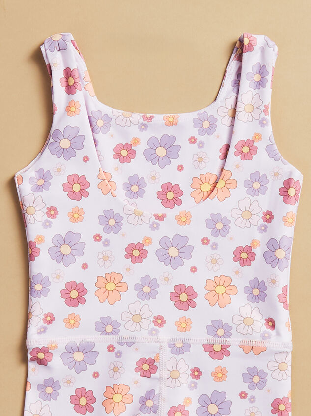 Mia Floral Unitard Detail 3 - TULLABEE