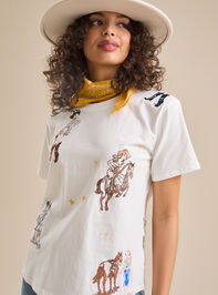 Rosie Embroidered Tee Detail 2 - TULLABEE