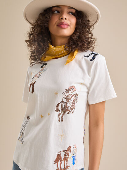 Rosie Embroidered Tee - TULLABEE
