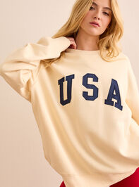 USA Embroidered Pullover - TULLABEE
