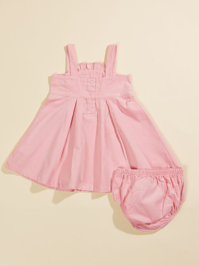 Joellen Corduroy Dress and Bloomer Set Detail 2 - TULLABEE