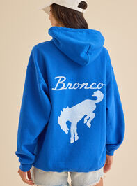 Bronco Oversized Hoodie Detail 2 - TULLABEE