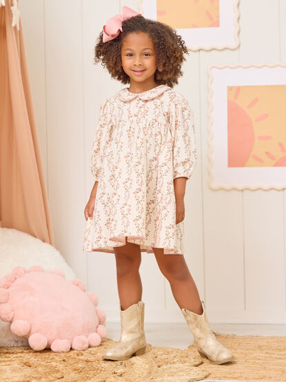 Mable Floral Dress - TULLABEE