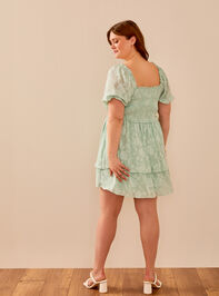 Ellery Floral Dress Detail 5 - TULLABEE