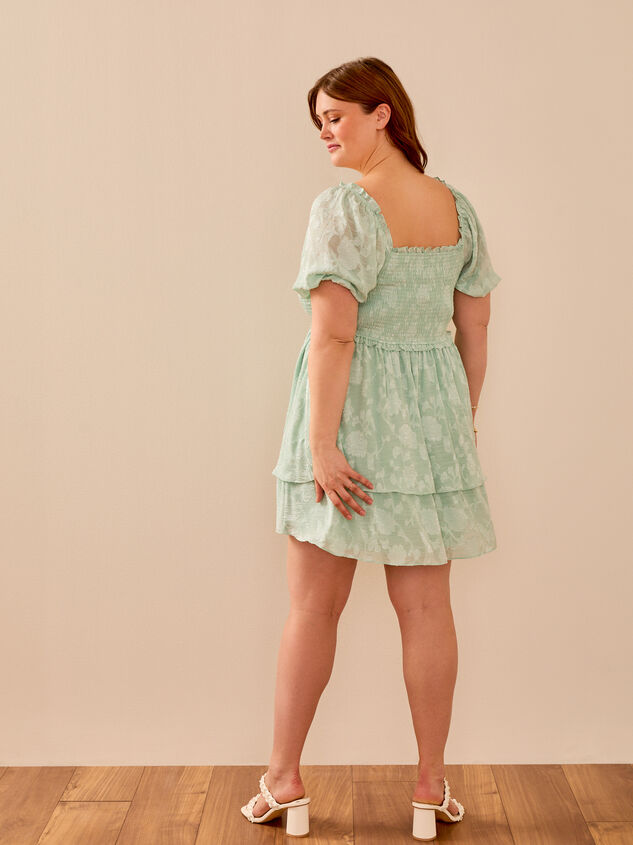 Ellery Floral Dress Detail 5 - TULLABEE