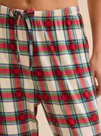 Harley Holiday Parent Pajama Set Detail 6 - TULLABEE