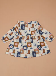 Paige Patchwork Ruffle Bubble Detail 3 - TULLABEE
