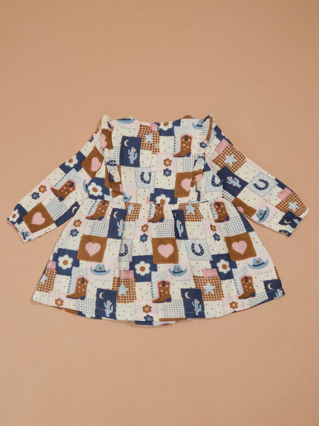 Paige Patchwork Ruffle Bubble Detail 3 - TULLABEE