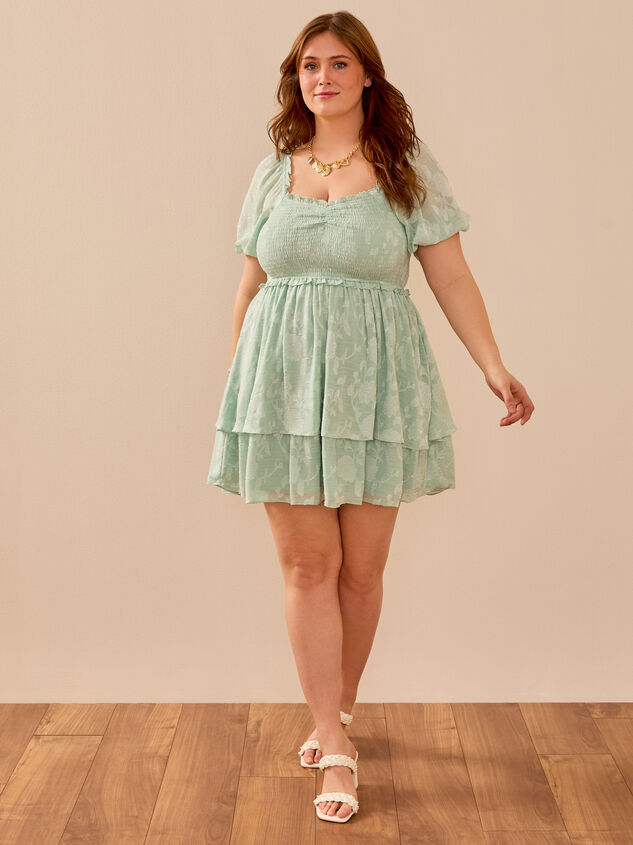 Ellery Floral Dress Detail 2 - TULLABEE