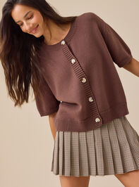 Rosie Short Sleeve Cardigan - TULLABEE