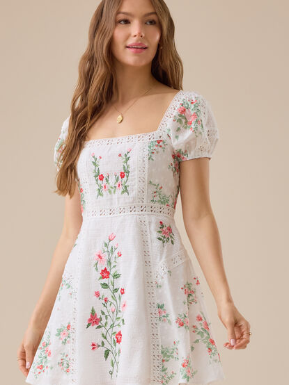 Devon Floral Mini Dress - TULLABEE