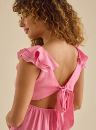 Lula Mini Dress Detail 6 - TULLABEE