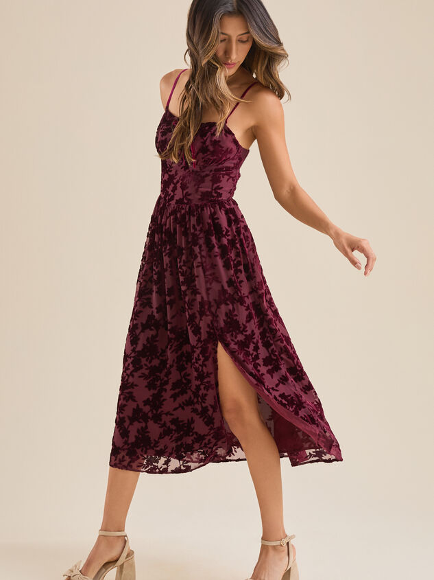 Annika Velvet Maxi Dress - TULLABEE