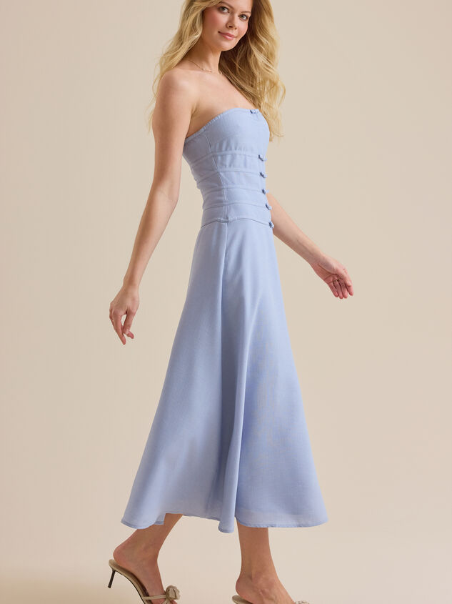 Lilianna Maxi Dress Detail 3 - TULLABEE