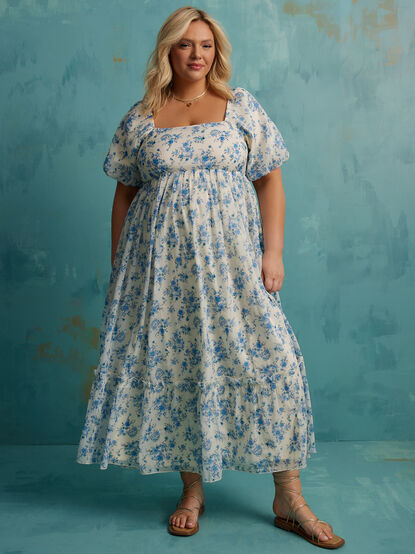 Layla Floral Maxi Dress - TULLABEE