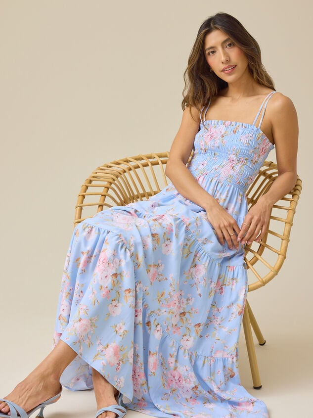 Theora Floral Maxi Dress - TULLABEE