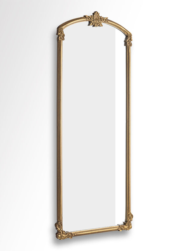 Amelie Gilded Wood Mirror Detail 3 - TULLABEE