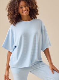 Noah Stripe Oversized Tee - TULLABEE