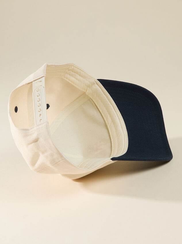 Navy All-American Retriever Hat Detail 3 - TULLABEE