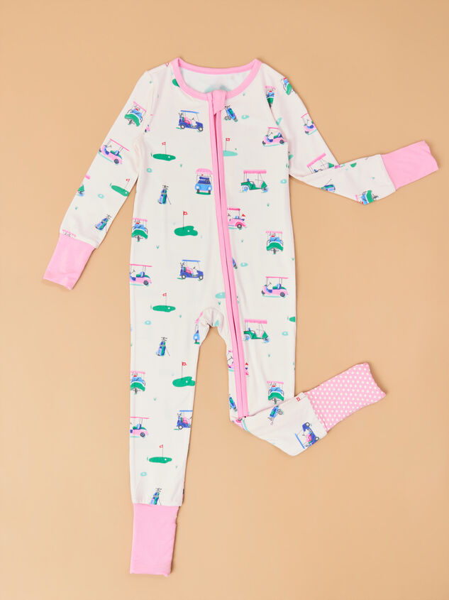 Vivian Vintage Golf Romper Detail 3 - TULLABEE