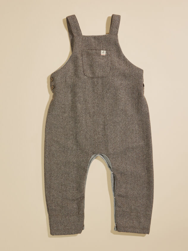 Carter Tweed Toddler Overalls by Me + Henry - TULLABEE