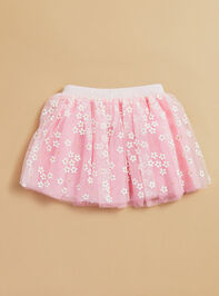 Daisy Print Tutu Skirt Detail 2 - TULLABEE