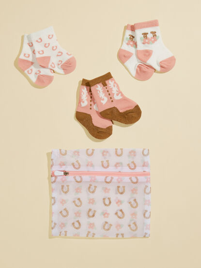 Bloomin' Boots Socks Set - TULLABEE