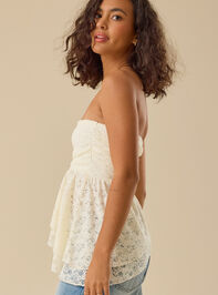 Ivy Asymmetrical Lace Tube Detail 4 - TULLABEE