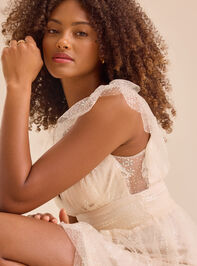 Elina Sequin Maxi Dress Detail 4 - TULLABEE