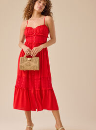 Anica Woven Maxi Dress - TULLABEE