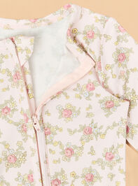 Edith Rose Ruffle Footie Detail 3 - TULLABEE