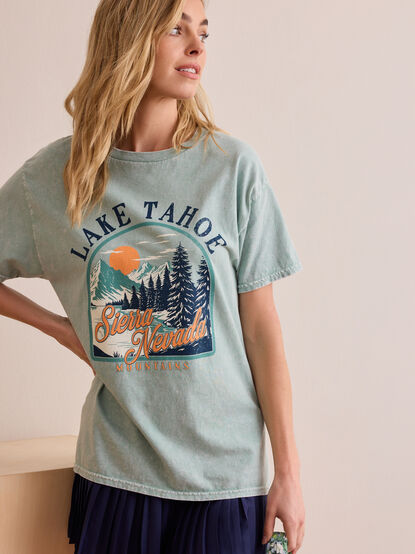 Lake Tahoe Graphic Tee - TULLABEE
