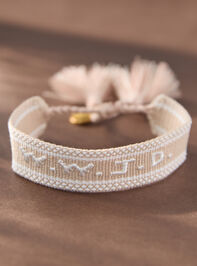 WWJD Friendship Bracelet Detail 2 - TULLABEE