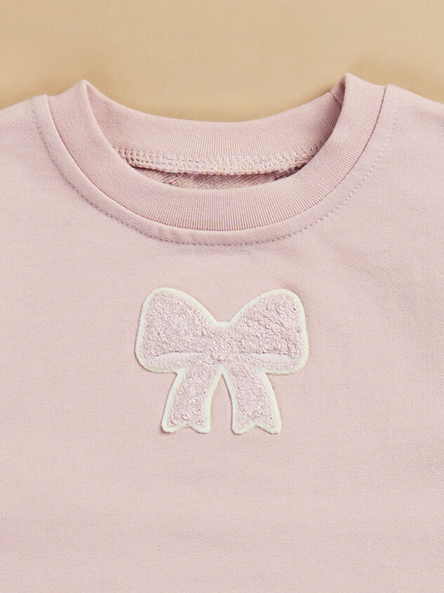 Cassie Bow Patch Bubble Detail 2 - TULLABEE