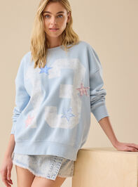 13 Star Graphic Sweatshirt - TULLABEE