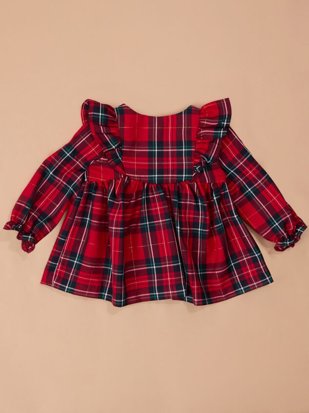 Mary Plaid Dress Detail 3 - TULLABEE