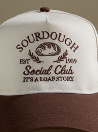 Sourdough Social Club Trucker Hat Detail 2 - TULLABEE