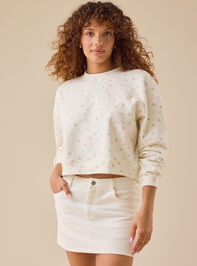 Felicity Floral Bow Mama Sweatshirt - TULLABEE