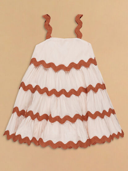Reagan Ric Rac Dress by Rylee + Cru - TULLABEE