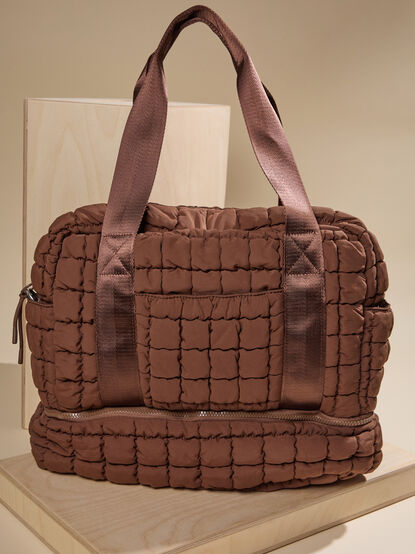 Carry On Quilted Tote - TULLABEE